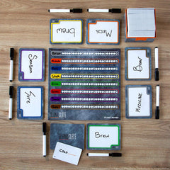 USAOPOLY Blank Slate dry erase slates for quick word writing