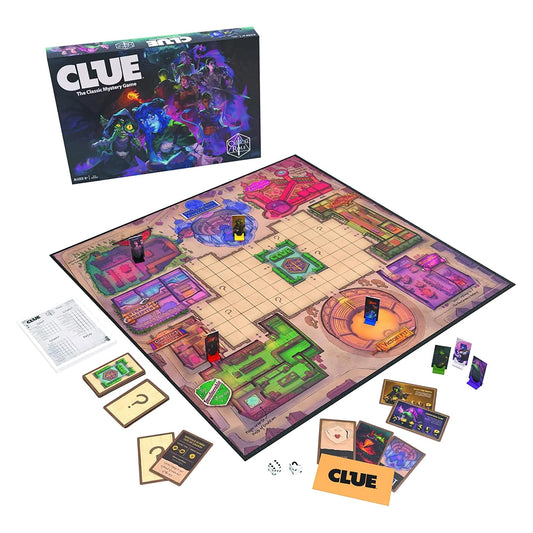 USAOPOLY Clue Critical Role character movers enhance group play