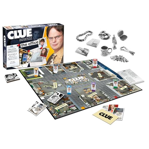 USAOPOLY CLUE Michael Scott mover ready for clue solving.