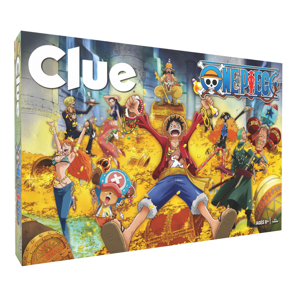 USAOPOLY Clue One Piece board game board scene enhances family game nights with adventurous mystery