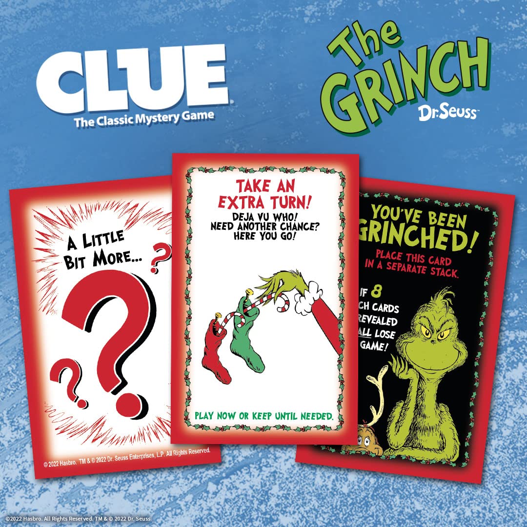 USAOPOLY Clue The Grinch can of Who Hash token adds whimsy