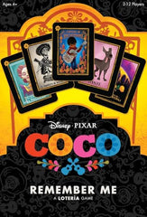 USAOPOLY Coco Remember Me tablas show colorful layouts for quick, engaging rounds
