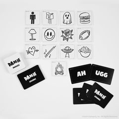USAOPOLY Dadada party scene with friends enjoying a night of fun.