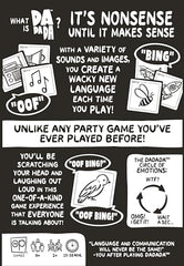 USAOPOLY Dadada players laughing during a round for social fun.