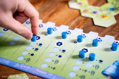 USAOPOLY Gnome Hollow flower tiles adding colorful garden detail