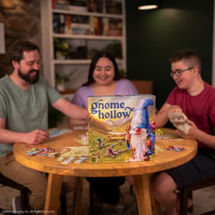 USAOPOLY Gnome Hollow mushrooms and rings in a lush garden scene