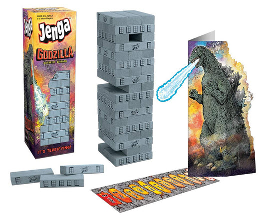 USAOPOLY Godzilla Extreme Edition die roll cue adds suspense and strategy.
