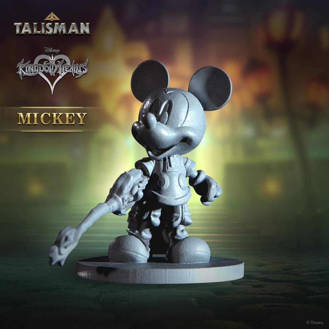 USAOPOLY Kingdom Hearts Talisman packaging and artwork