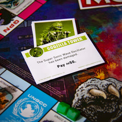 USAOPOLY FACILITIES and BASES component, consistent with Godzilla theme.