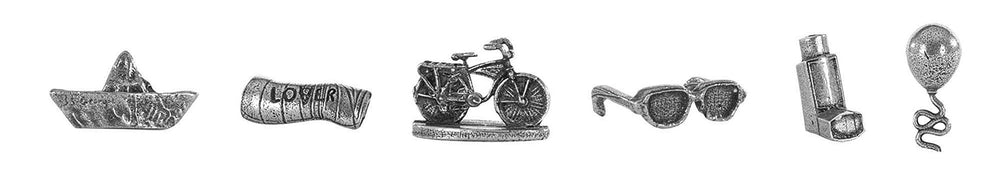 USAOPOLY Monopoly IT Bicycle token with retro flair for board fans