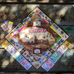 USAOPOLY Monopoly National Parks money for authentic in-game transactions during play