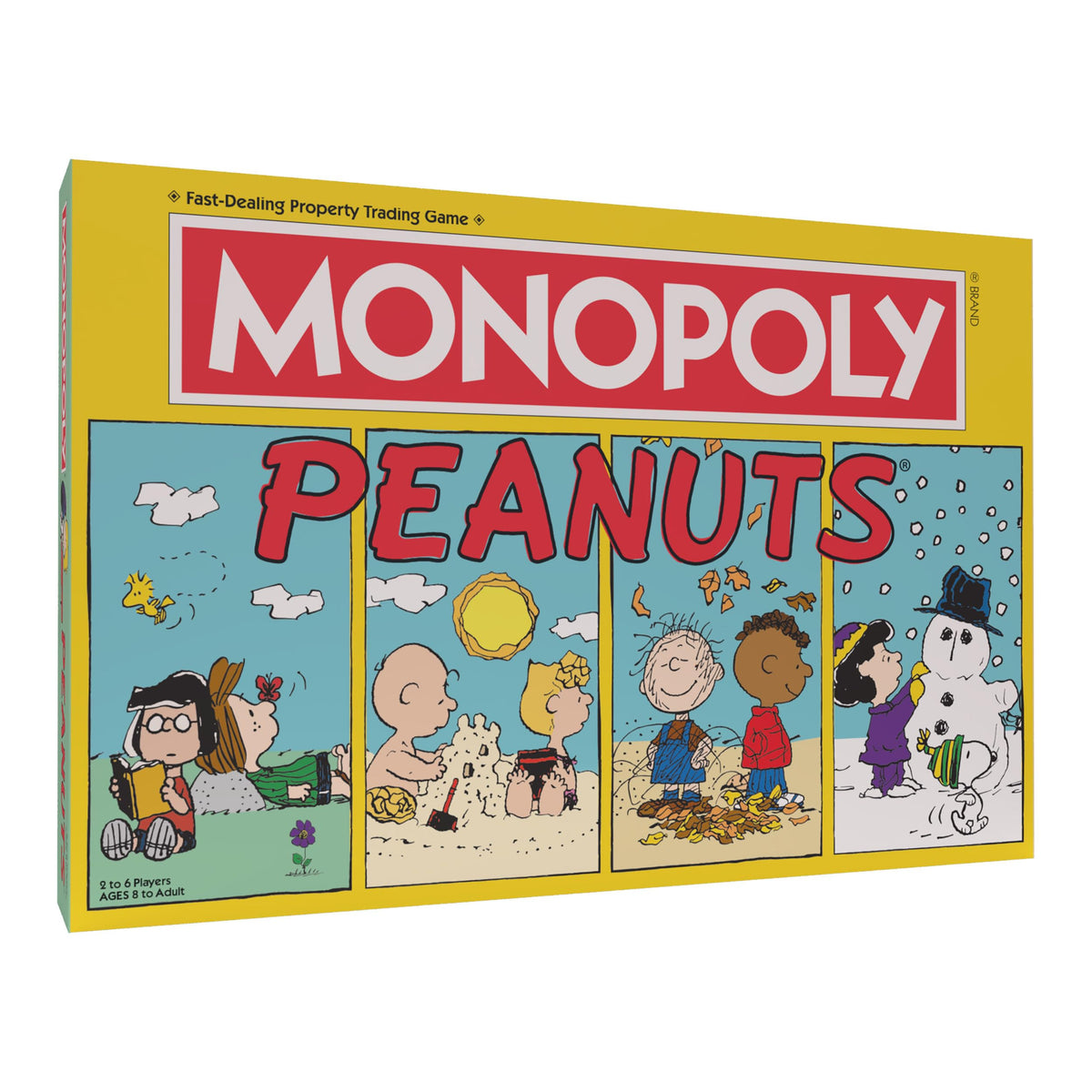 USAOPOLY Monopoly Peanuts Snoopy on Sled token adds nostalgic flair for family game night