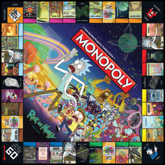 USAOPOLY Rick and Morty token Council of Ricks badge—enhances collectibility during rounds.