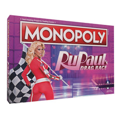 USAOPOLY Monopoly RuPaul’s Drag Race board game for lively group play and social fun.