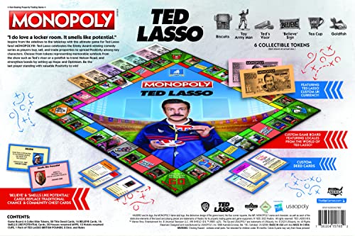 USAOPOLY Ted Lasso Goldfish token brings cheerful charm to sessions.