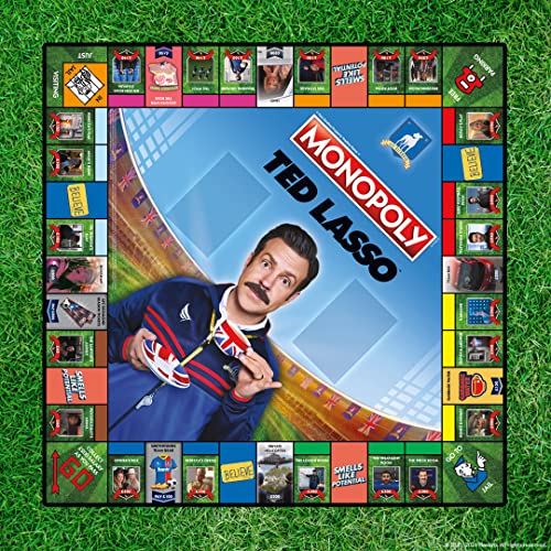 USAOPOLY Ted Lasso Tea Cup token sparks conversation during rounds.