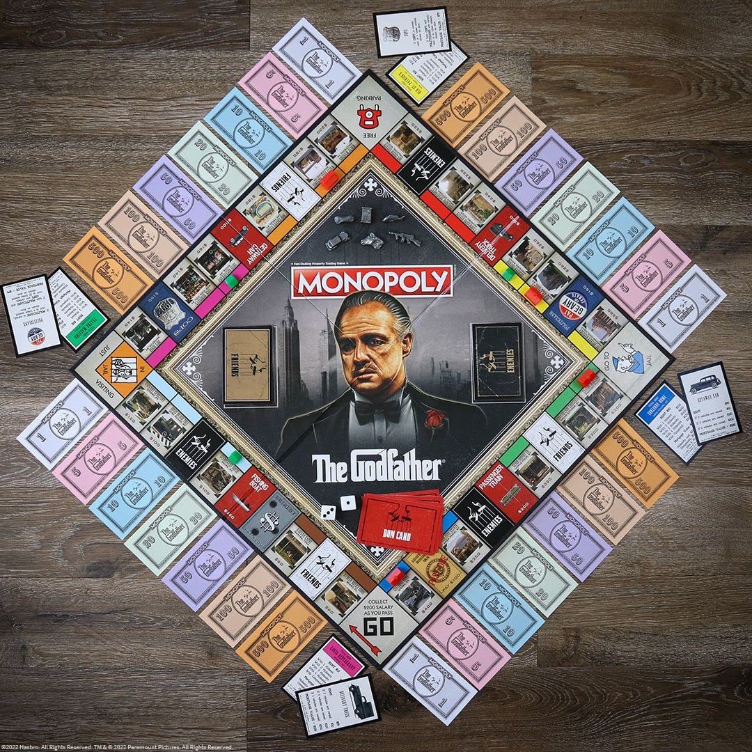 Game board showing iconic locations for immersive negotiation and strategic planning.