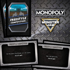 Six custom sculpted tokens from USAOPOLY Monster Jam expand strategy