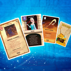 USAOPOLY Munchkin Disney card game trackers show progress toward Level 10