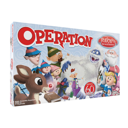 USAOPOLY Operation Rudolph 60th Anniversary game tray for smooth family gameplay