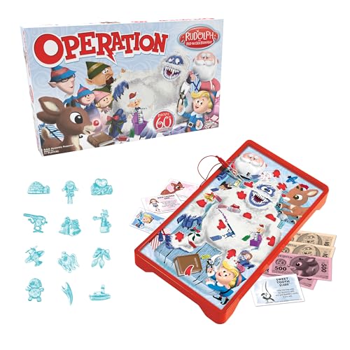 USAOPOLY Operation Rudolph Bumble patient diorama elevates holiday play