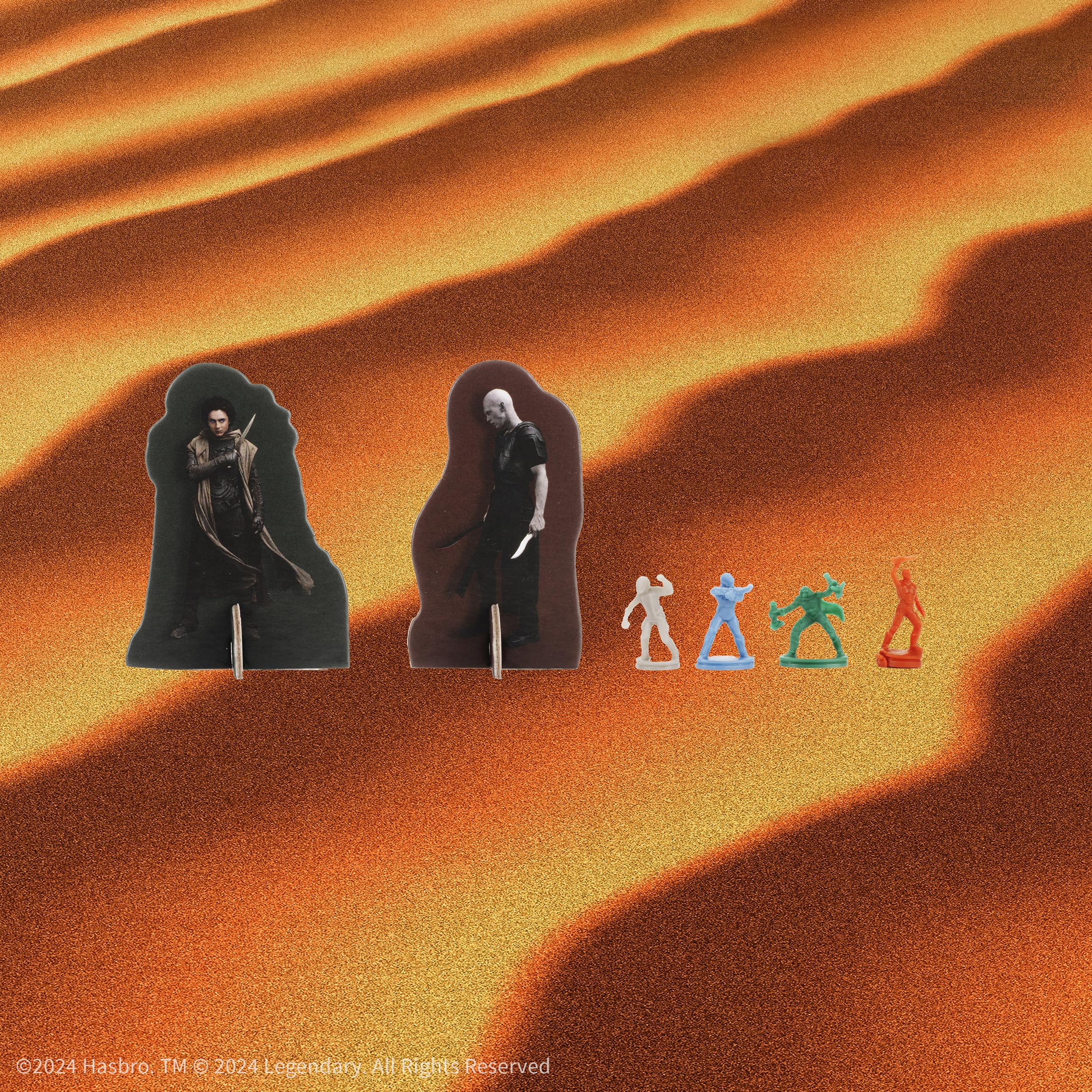 USAOPOLY Risk Dune Arrakis map board for strategic control.