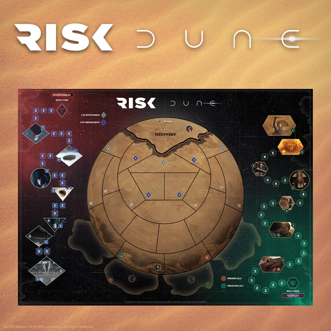 USAOPOLY Risk Dune expansion artwork preview for future play.