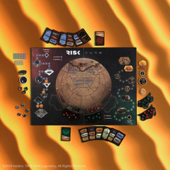USAOPOLY Risk Dune Sandworm model adds dramatic terrain for play.