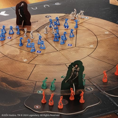 USAOPOLY Risk Dune Sardaukar elite figures ready for combat.