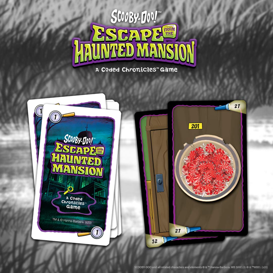 USAopoly Scooby-Doo Escape from the Haunted Mansion map tiles guide ongoing exploration