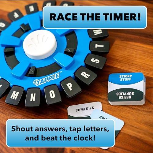 USAOPOLY TAPPLE letter tabs on the wheel enabling quick words