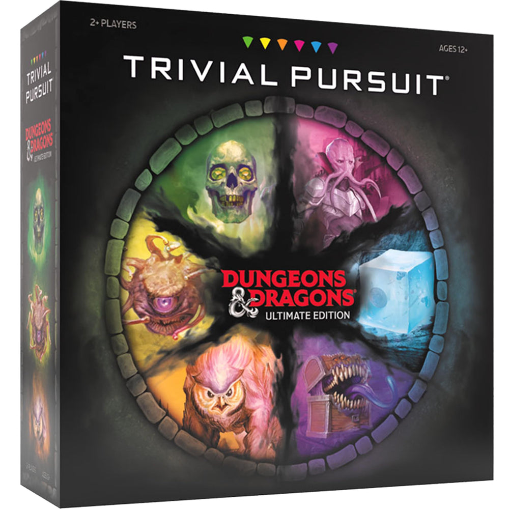 USAOPOLY Trivial Pursuit D&D Ultimate Edition board for immersive game nights