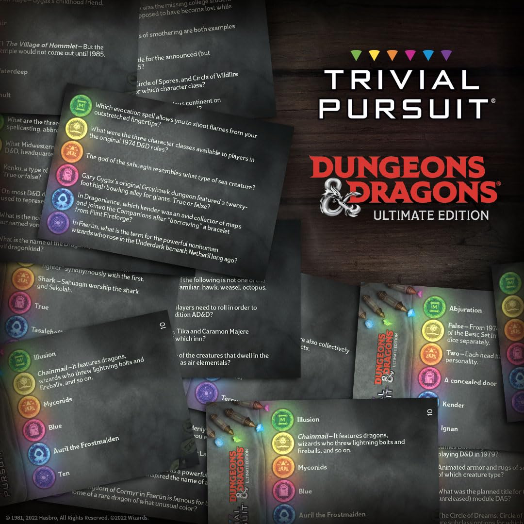 USAOPOLY Trivial Pursuit D&D Gelatinous Cube mover sparks nostalgic ambiance