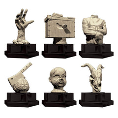 USAOPOLY Trivial Pursuit Horror Ultimate Edition Doll Head mover creates tense moments.