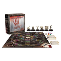 USAOPOLY Trivial Pursuit Horror Ultimate Edition Monster Hand mover adds dramatic flair.