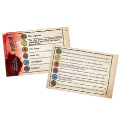 USAOPOLY Trivial Pursuit Horror Ultimate Edition Straitjacket mover sparks suspenseful play.