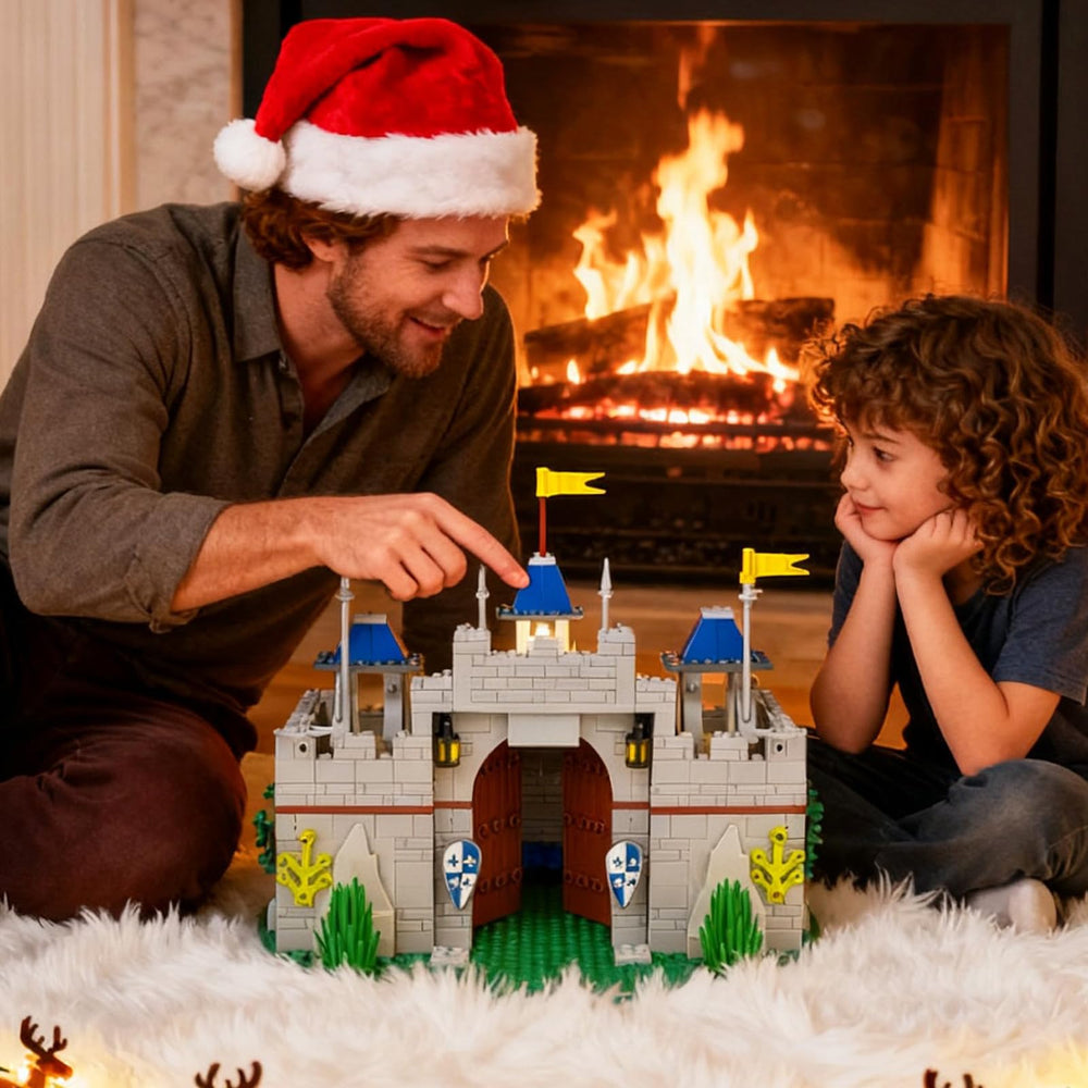 Usoway interior castle rooms invite imaginative scenarios and cooperative building.