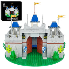 Usoway Medieval Knight Castle build set package view for immersive building.