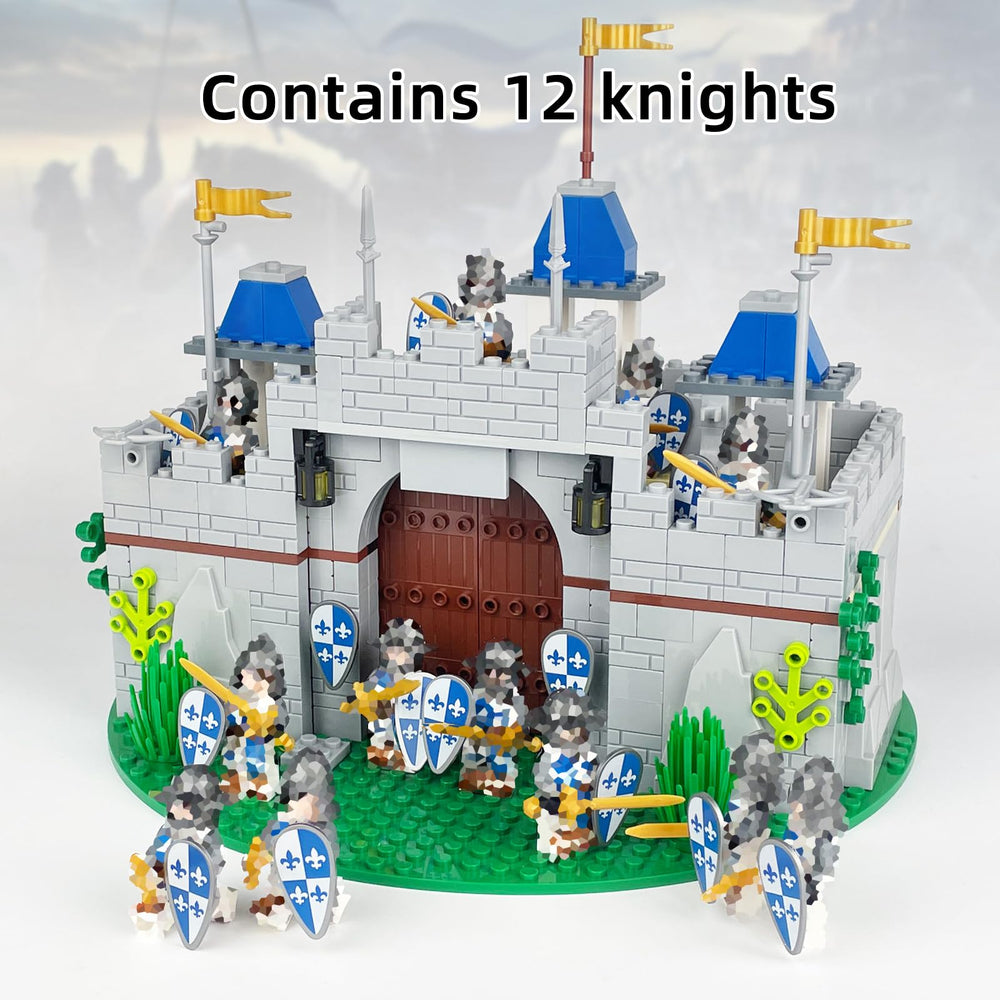 Usoway 12 knights figures ready for imaginative role-play and storytelling.