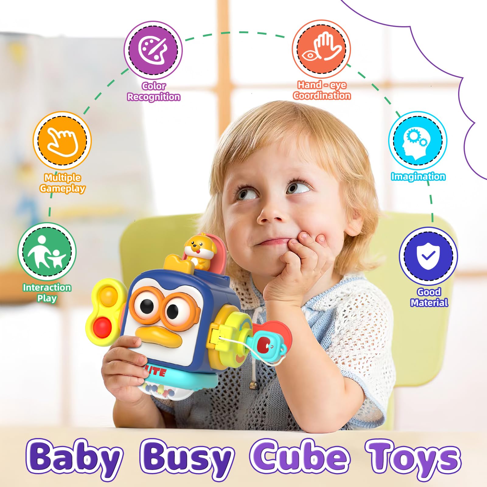 Usrela 5-in-1 stretch travel toy for on-the-go exploration