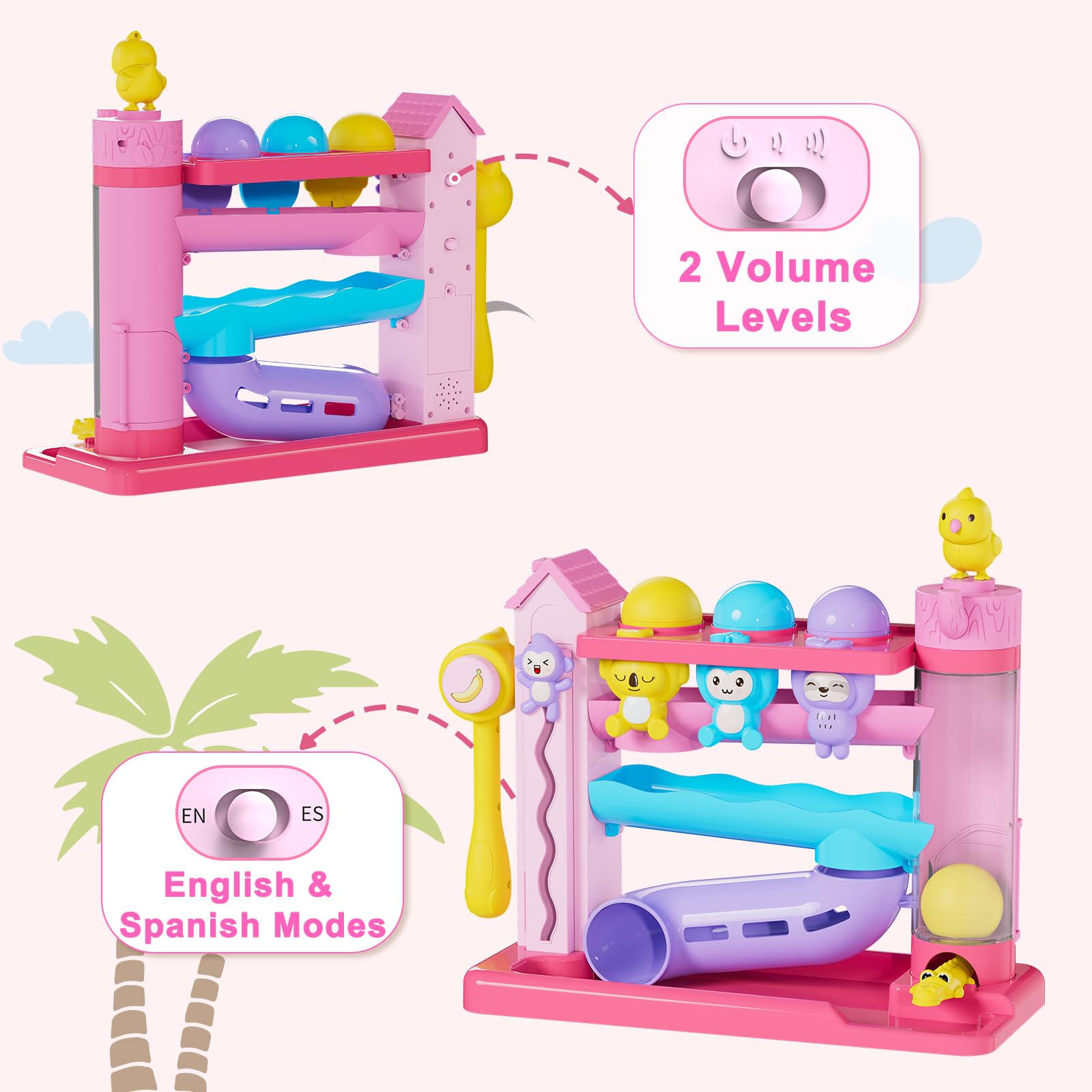 Ussybaby multi-mode toy ideal for 1-3 year gifts and celebrations.