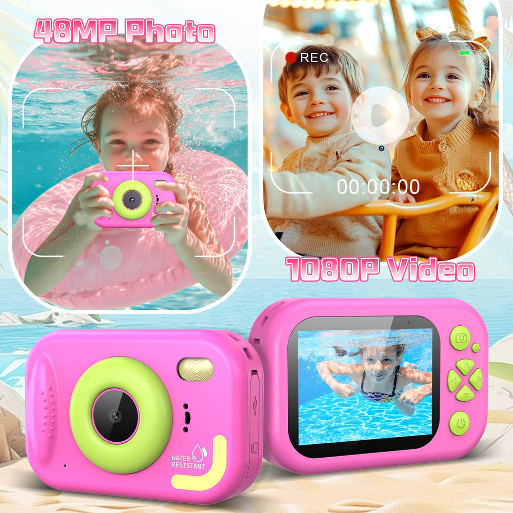 Usteetic Kids Camera uses 48MP sensor to capture detailed memories.