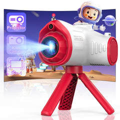 Usteetic Kids Camera with projector front view for budding photographers.