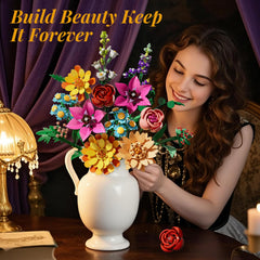 Utbttor artificial flowers bouquet collection offering timeless, maintenance-free beauty.