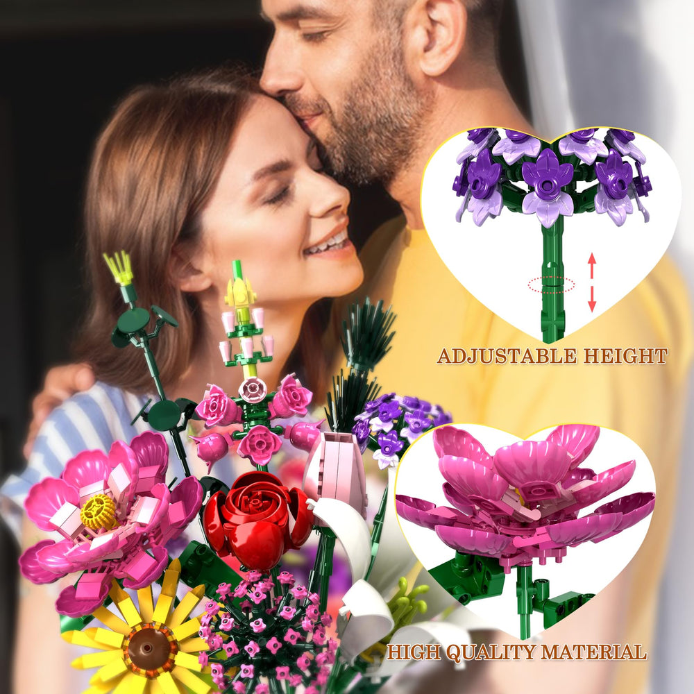 Utbttor colorful flower pieces collection offers creative, allergy-aware decoration ideas.