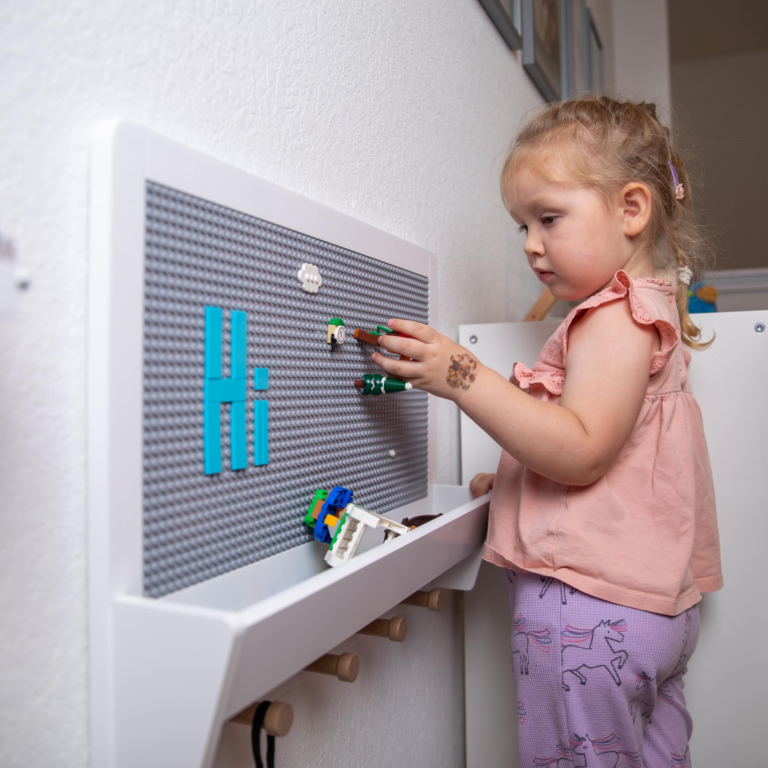 UTEX 2-in-1 Building Panel playroom decor blends with room styles.