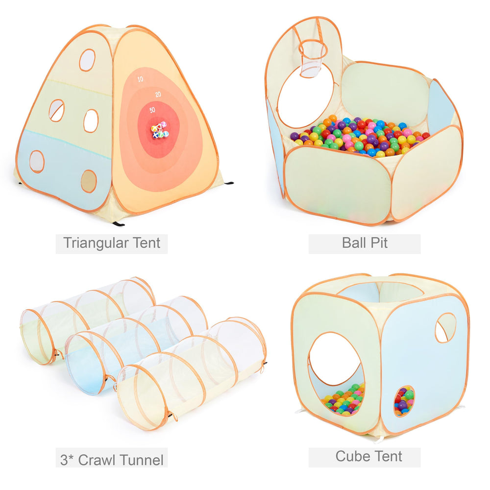 UTEX tent mesh windows promote airflow and peek-a-boo fun