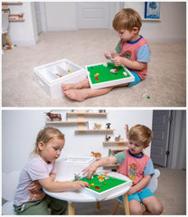 UTEX portable handle lets kids carry the storage box anywhere.