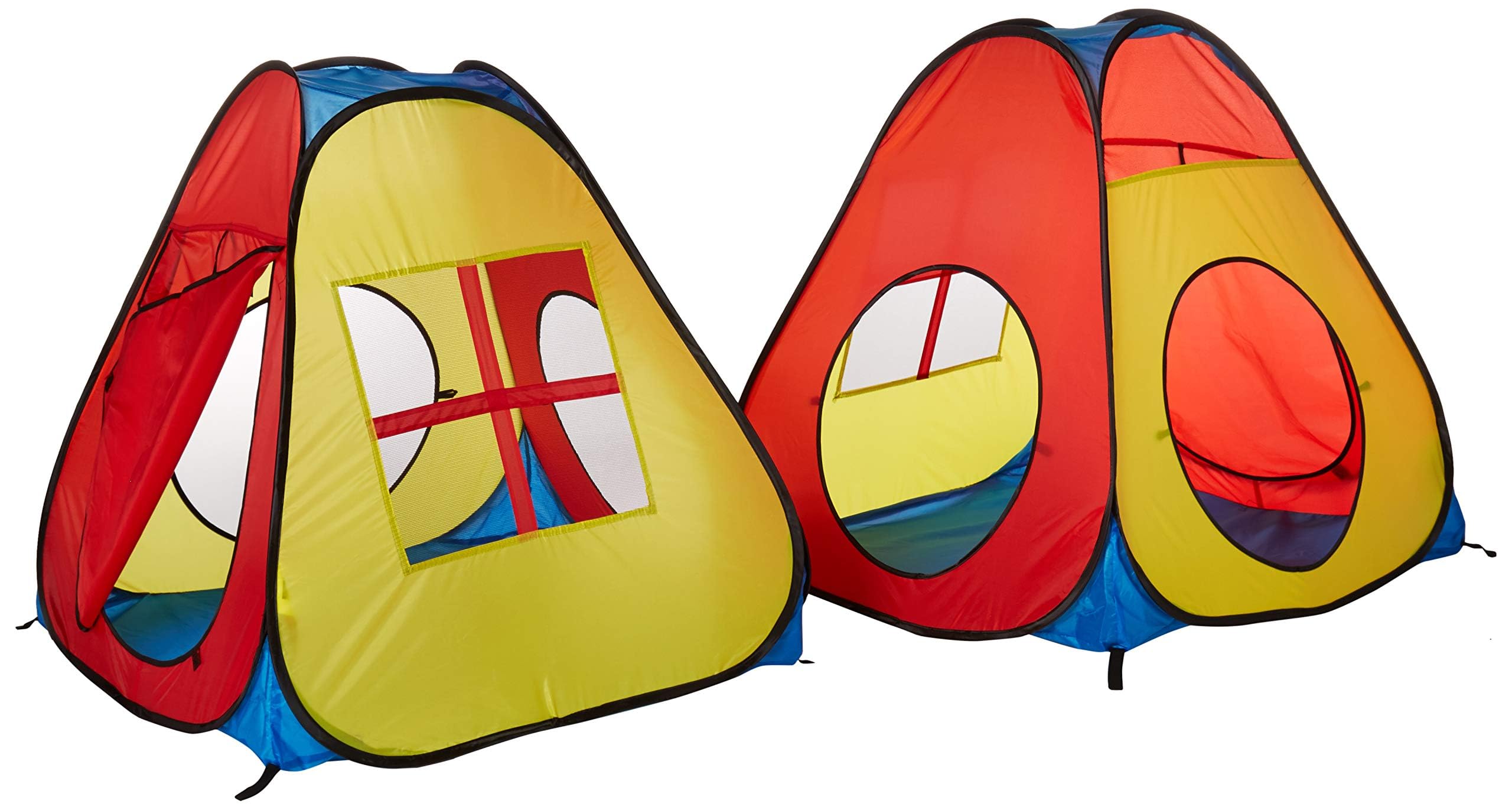 UTEX play tent door flap and window for peekaboo fun