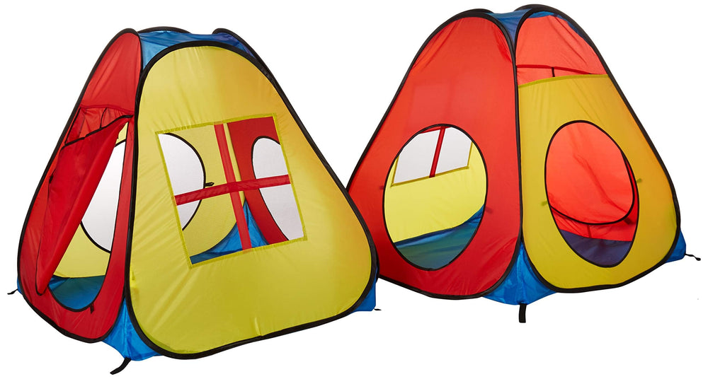 UTEX play tent door flap and window for peekaboo fun